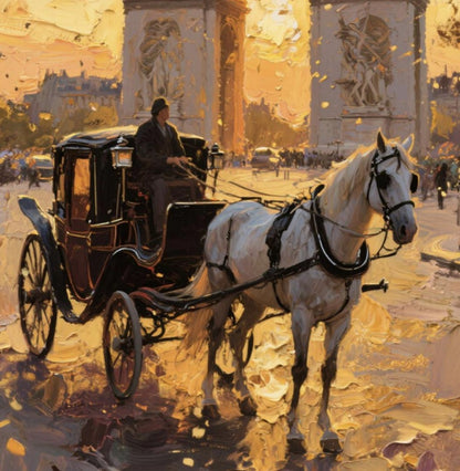Paris street scene