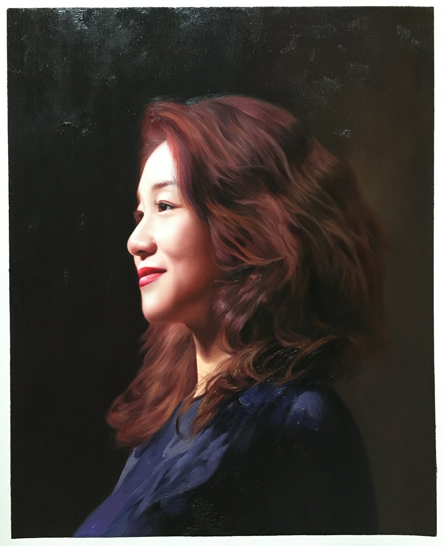 Custom oil painting portraits from photos