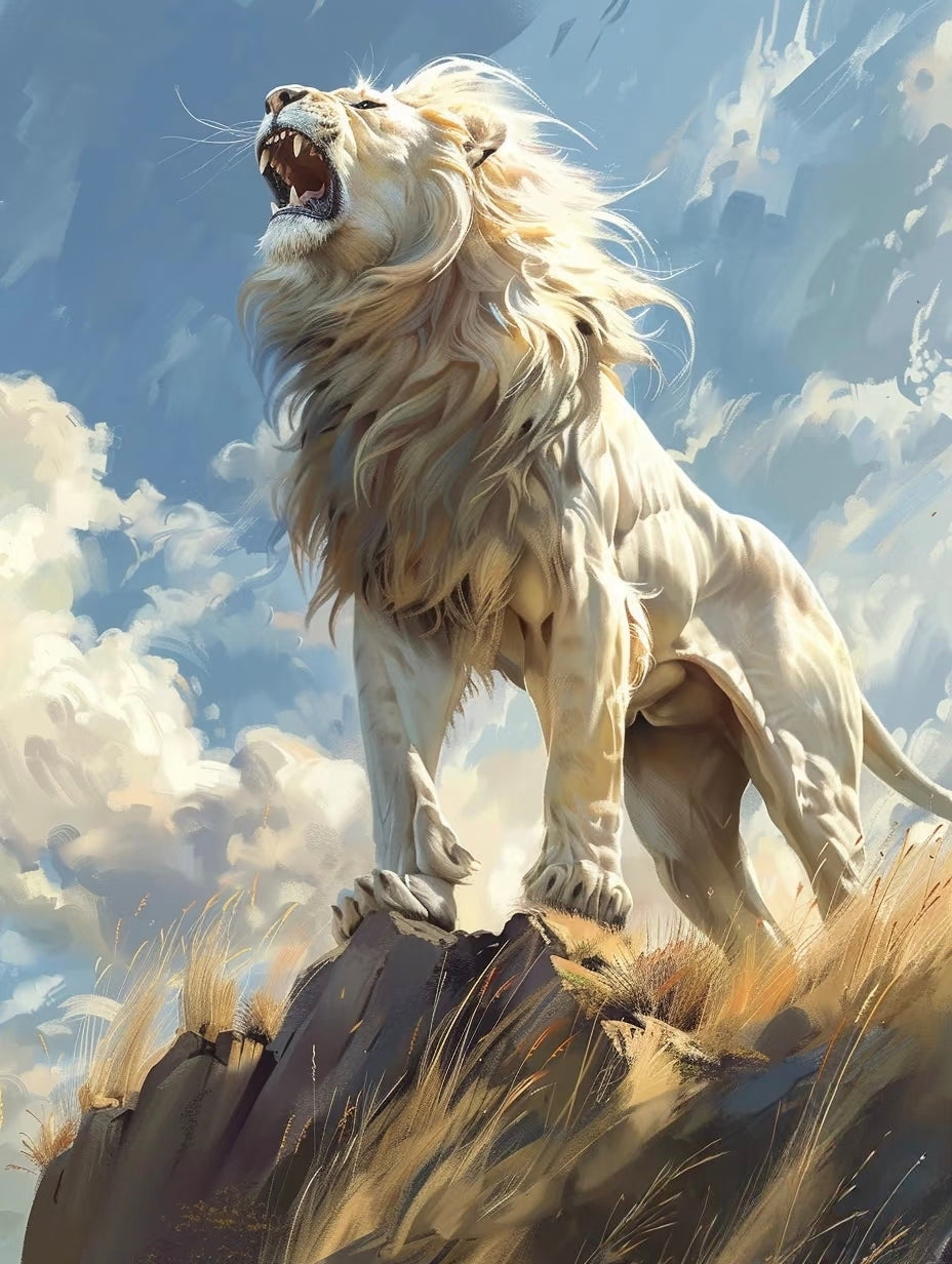White lion