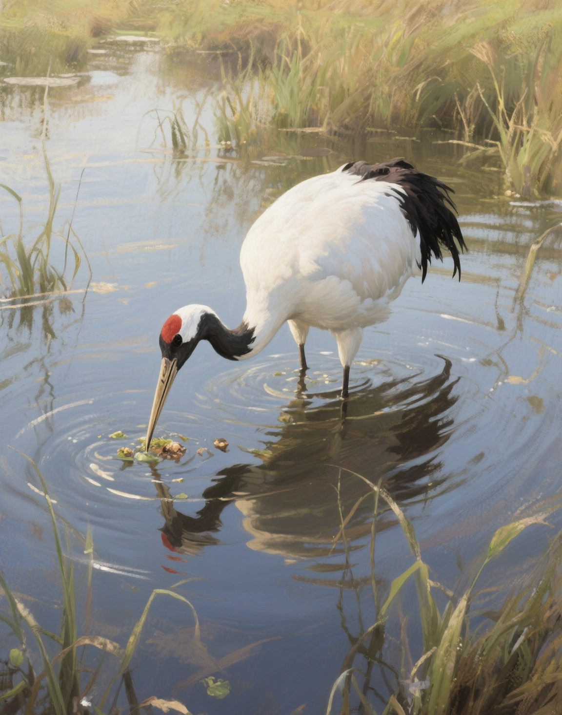 Dancing Crane