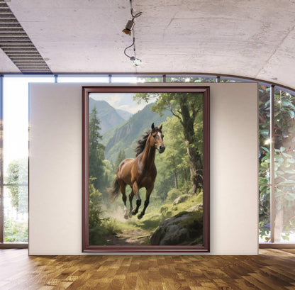 Horse in the Wind