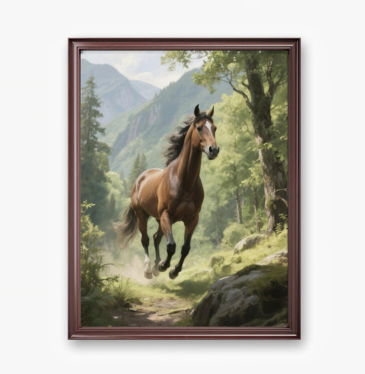 Horse in the Wind