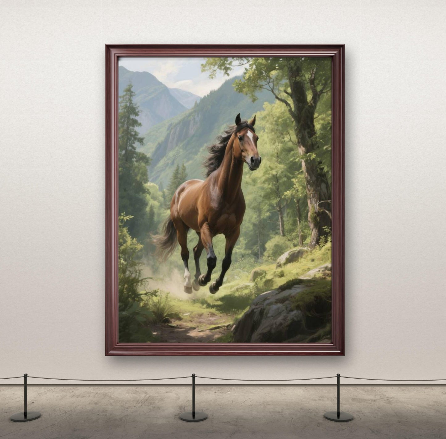 Horse in the Wind