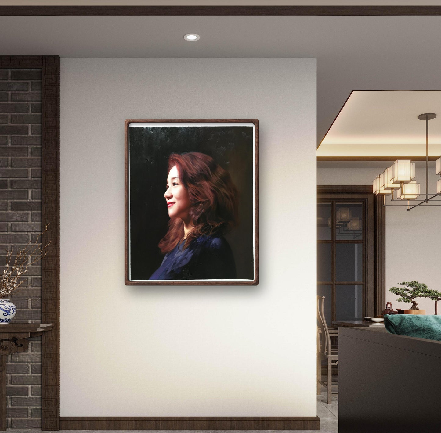 Custom oil painting portraits from photos
