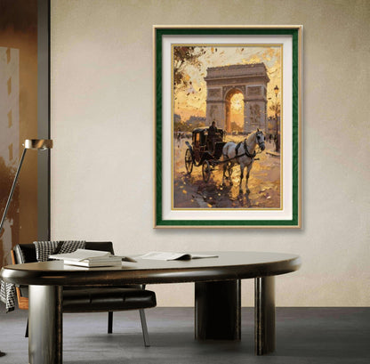 Paris street scene