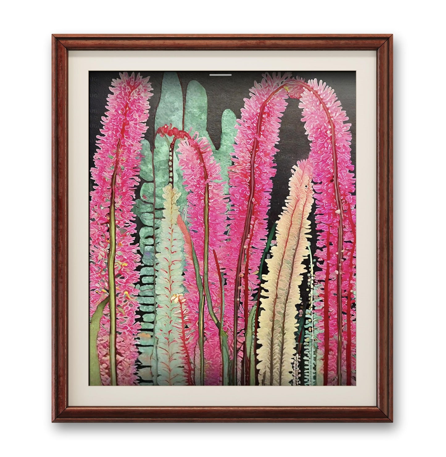 striped flower