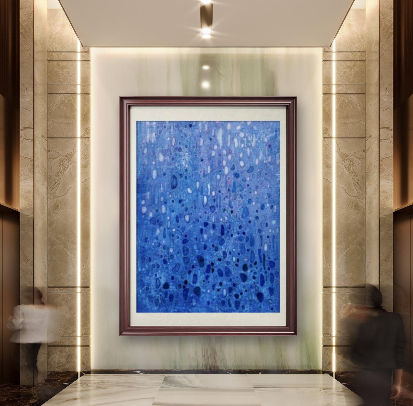 blue rain